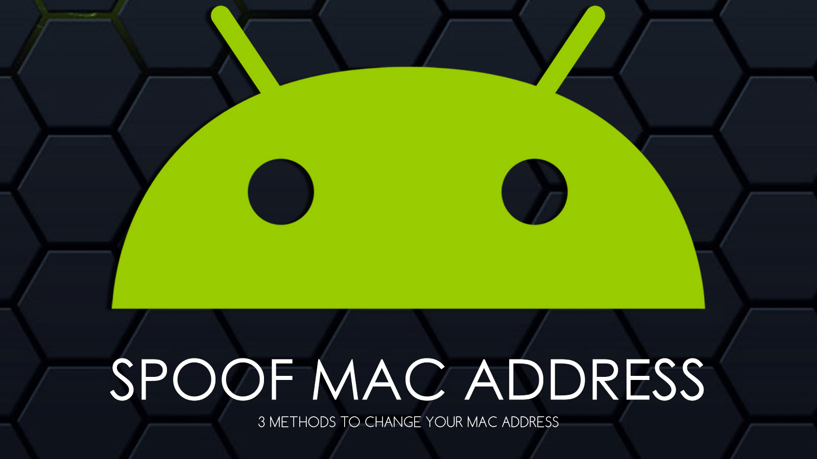 Mac Address Spoofing Tool For Windows 8
